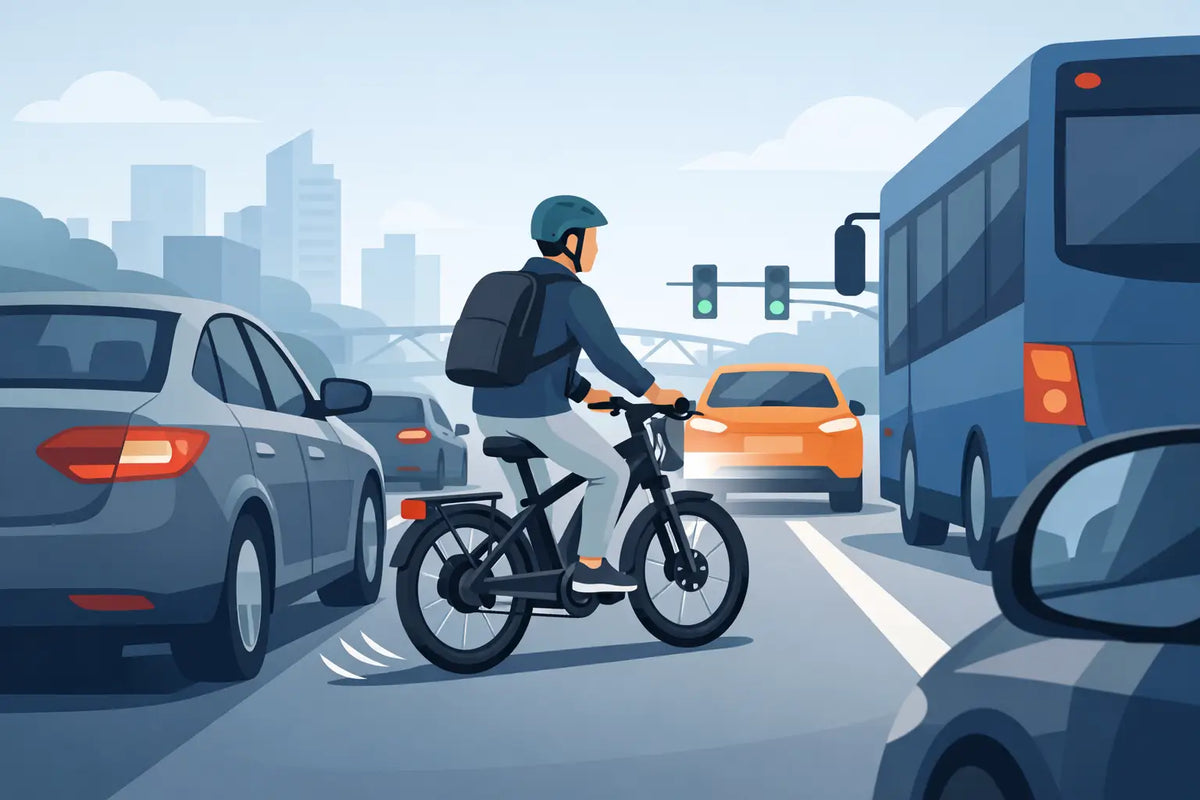 How to Ride an eBike in Traffic With Confidence