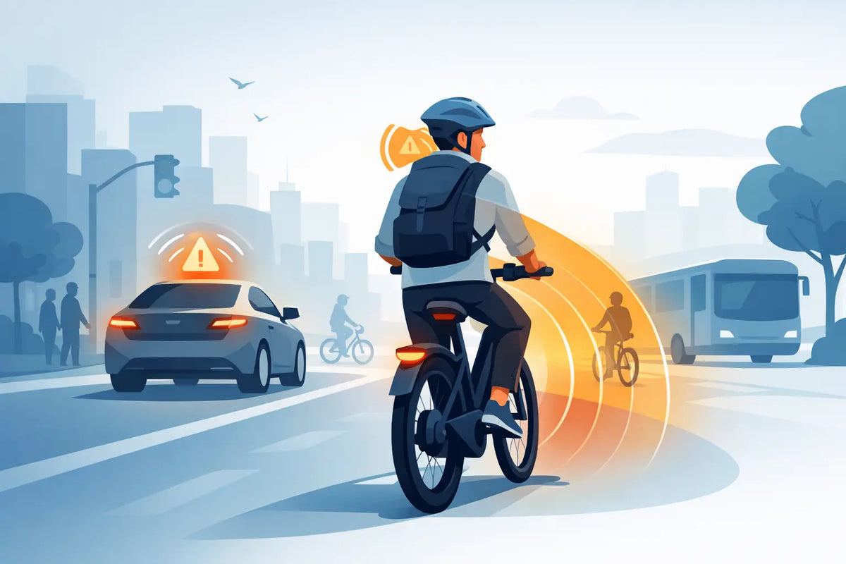 eBike Blind Spot Alerts for Smarter City Rides