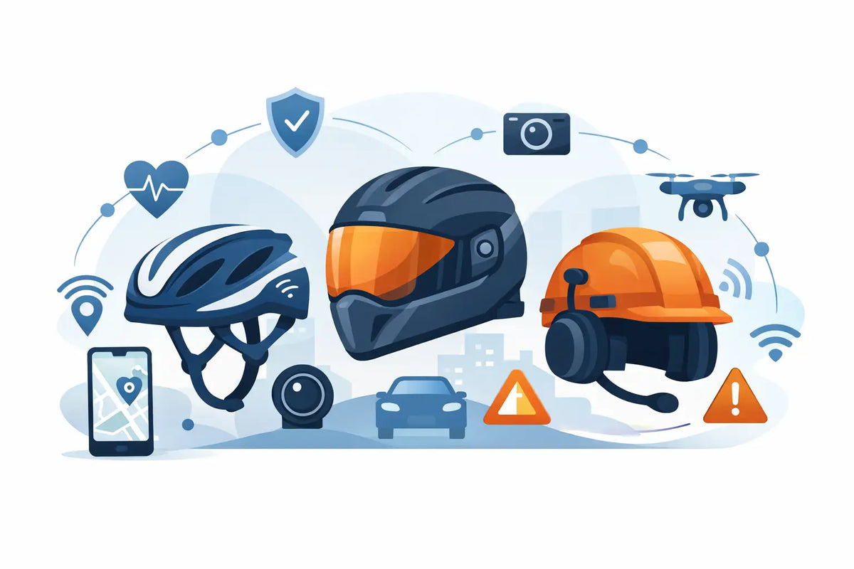 7 Connected Helmet Examples That Improve Safety