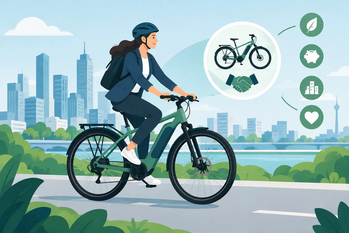 Get the Volkswagen eBike with JobRad Company Bike Leasing